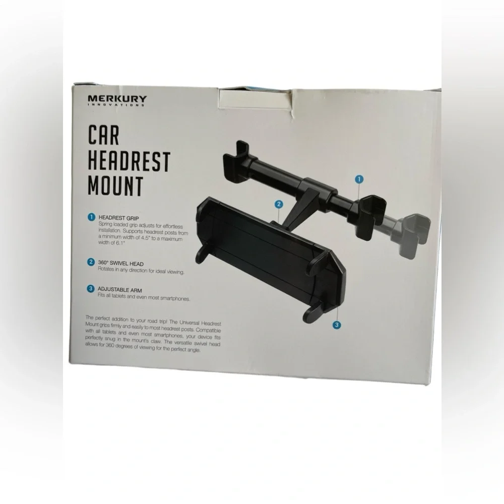 Merkury Innovations Car Headset Mount- Universal Fit - New